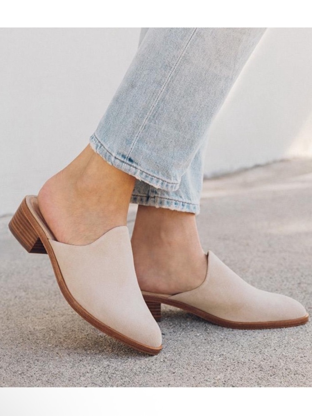 Soludos Venetian Mules in Sand Suede NEW